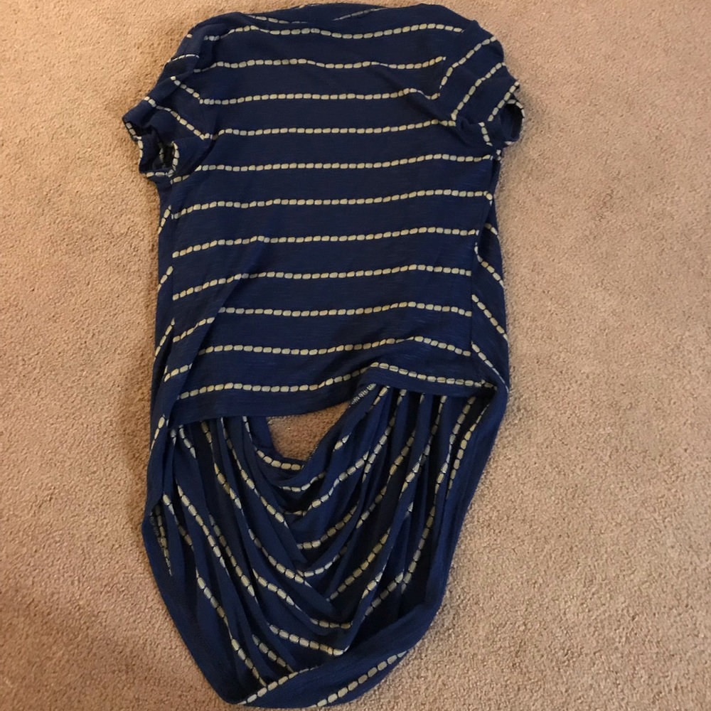 Gorgeous Navy Loop Front Sweater - Picture 4 of 6